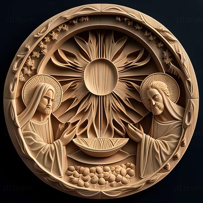 3D model Eucharist (STL)